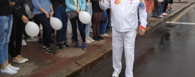 The Torch relay  of the  II European games  the “Flame of Peace”