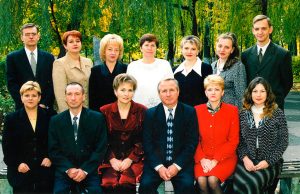 Коллектив кафедры фармакологии и токсикологии в 2002 году