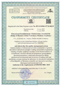 Conformity Certificate