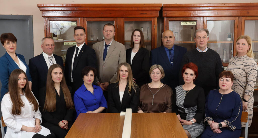 Коллектив кафедры паразитологии в 2026 году 