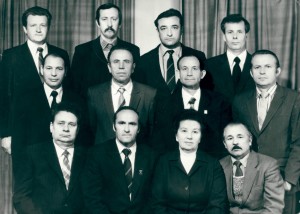 Коллектив кафедры в 1984 году.