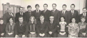 Коллектив кафедры в 80-е годы