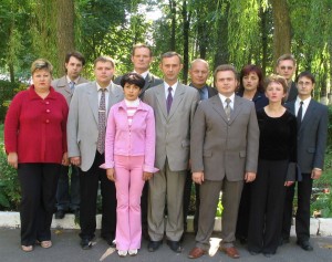 Коллектив кафедры в 2005 году