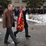 Церемония возложения цветов и венков в  День защитников Отечества и Вооруженных Сил Республики Беларусь