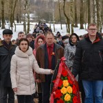 Церемония возложения цветов и венков в  День защитников Отечества и Вооруженных Сил Республики Беларусь