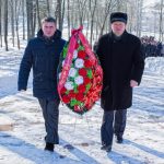 Церемония возложения цветов и венков в День защитников Отечества и Вооруженных сил Республики Беларусь