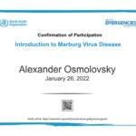 Introduction to Marburg Virus Disease - Confirmation of Participation