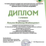 Diplom I Leenkov Vladimir Vladimirovich