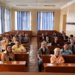 Слушатели семинара – студенты различных курсов и преподаватели академии.