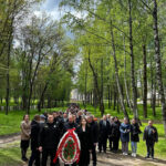 Возложение венков, посвященное 79-й годовщине Победы советского народа в Великой Отечественной войне