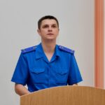 Собрание с профессорско-преподавательским составом накануне летней экзаменационной сессии на тему «Противодействие коррупции» провел следователь по особо важным делам Игорь Юрьевич Яцынович