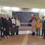 Студенты на премьере документального фильма «Душа защитника»