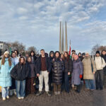 Участие студентов и сотрудников академии  в митинге и возложении цветов и венков на площади Победы