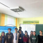 Профориентационное мероприятие в родной школе