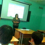 Встреча первокурсников академии  с представителем  ОАО «Хатьковцы»