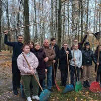 Участие в акции «Чистый двор»