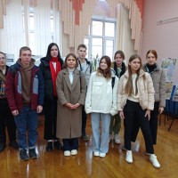 Посещение выставки студентами курируемых групп