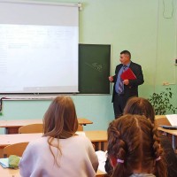 Профориентационная работа в школах Ленинского района города Бреста