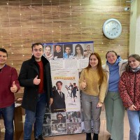 Посещение студентами академии праздничного мероприятия,  посвященного Дню белорусского кино