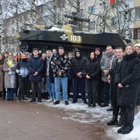 Посещение студентами 103-й Витебской отдельной гвардейской воздушно-десантной бригады
