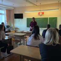Встреча с учащимися школ Ошмянского района