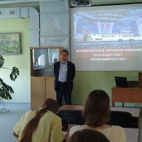 Открытый диалог на факультете ветеринарной медицины, посвященный итогам Всебелорусского народного собрания
