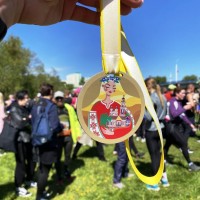 Участие ассистента кафедры микробиологии и вирусологии Жук Д.Л. в городском забеге