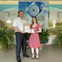 Поздравляем  с успешной защитой магистерской диссертации