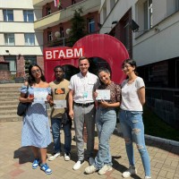 60-й выпуск учащихся 9-месячных подготовительных курсов отдела международного сотрудничества, профориентационной работы   и довузовской подготовки