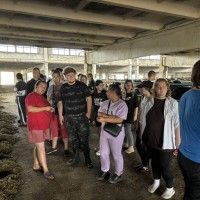 Выездное практическое занятие студентов УО ВГАВМ на ГП «Рудаково»