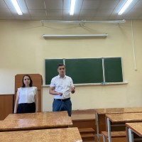 Информационно-воспитательное мероприятие среди иностранных студентов и учащихся академии перед началом учебного года
