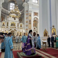 Участие в молебне