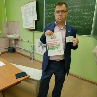Активное участие кафедр в сборе подписей избирателей в поддержку кандидата в Президенты!