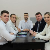 Встреча председателя Молодежного совета при Национальном собрании Республики Беларусь  с участниками СНК “ЭВРИКА