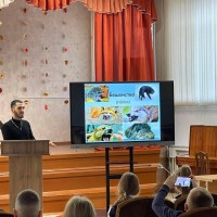 Информационная работа по профилактике бешенства, проводимая академией в школах города Витебска, продолжается!
