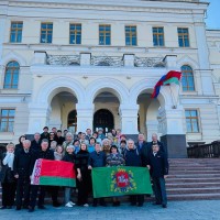 Делегация Витебской области отправилась в Минск для участия в торжественном мероприятии, посвященном Дню единения народов Беларуси и России