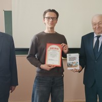 Награждение победителей предметной олимпиады по дисциплине кормление с-х животных на 2 курсе фвм 1 потока