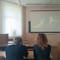 28 мая кураторы кафедры кормления с.-х. животных со студентами посмотрели и обсудили фильм “Письмо матери”