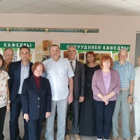 Коллектив кафедры кормления с.-х. животных проводил на заслуженный отдых доцента Возмитель Любовь Александровну