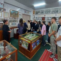 Посещение Народного музея истории академии УО ВГАВМ