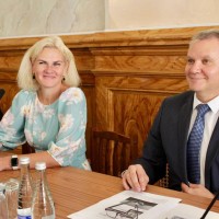 Информационно-воспитательная диалоговая площадка с председателем Постоянной комиссии Палаты представителей Национального собрания Республики Беларусь  Юрием Анатольевичем Панфиловым