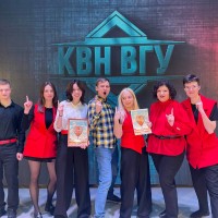 Команда академии на фестивале чемпионата команд КВН ВГУ