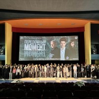 Студенты академии на премьере национального фильма  «Переломный момент»