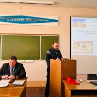 Предварительная защита магистерской диссертации  на кафедре гигиены животных  имени профессора В.А. Медведского