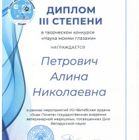 Творческий конкурс ко Дню белорусской науки