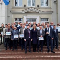 В Академии прошел «Диалог по-мужски» с главой Октябрьского района В.И. Белевичем