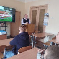 Обсуждение актуальных тем с учащимися  Аграрного колледжа УО ВГАВМ