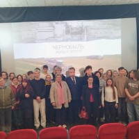 «Чернобыль. Живая земля»: студенты академии на премьере документального фильма