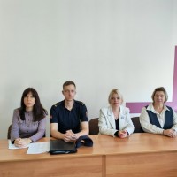 Диалоговая площадка инспектора ИДН ОВД  с первокурсниками
