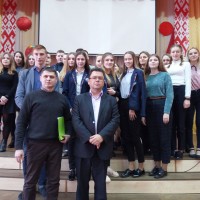 Профориентационная встреча с учащимися школ Дубровенского района